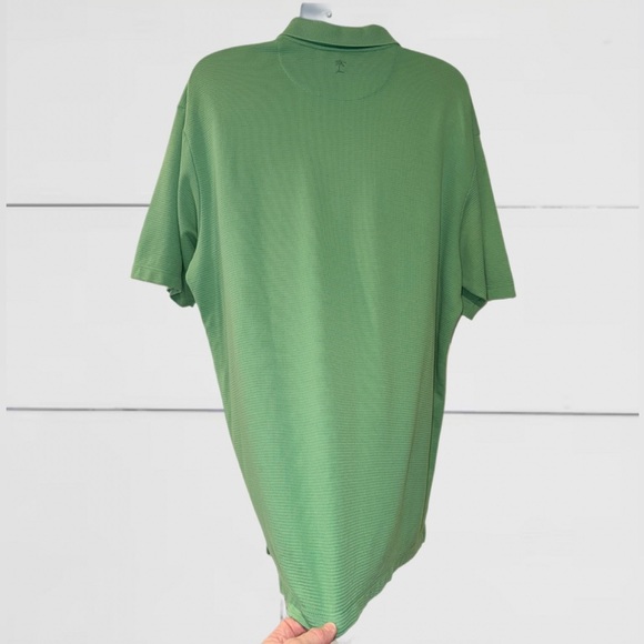 Tommy Bahama Green Short Sleeve Polo Shirt | Pima Cotton Blend | Men's Size XXL - Picture 5 of 12